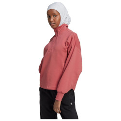 Adidas Γυναικείο φούτερ Future Icons Badge Of Sport Quarter-Zip Sweatshirt